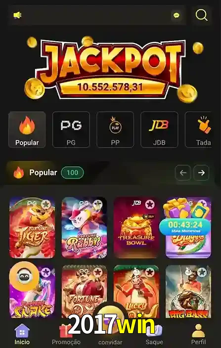 Promoções Especiais no 2017win App